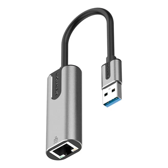 Adaptador Usb 3.0-a A Gigabit Ethernet Gris 0.15m Vention