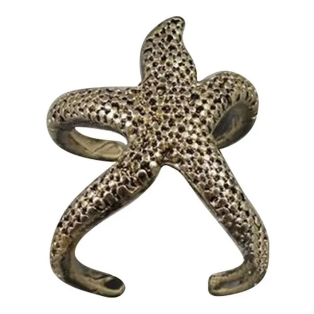 Anillos Con Diseños Impactantes Estrella De Mar Sirena