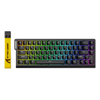 Teclado Mecánico Attack Shark X68he Rgb, Interruptor Magnéti Teclado Mecánico Attack Shark X68he Rgb, Interruptor Magnéti