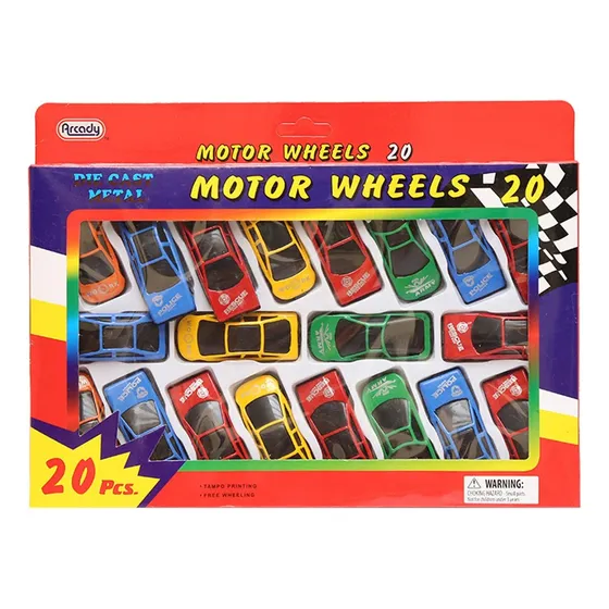 Juguete Carrito Carros Deportivos Para Jugar Niños 20 Color Multicolor Mixto