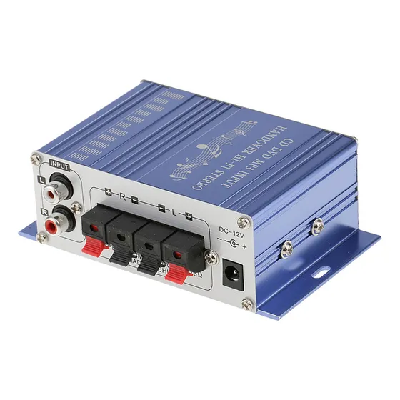 Stereo Audio Amp Amplificador Amplificador De Graves Mp3 12v