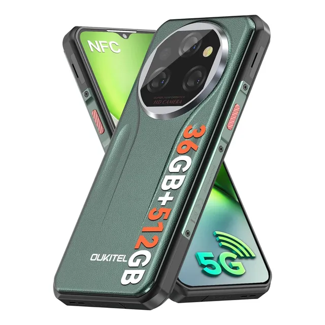 Oukitel Wp39 Pro Rugged Phone 5g Unlocked 2025-36gb+512gb...