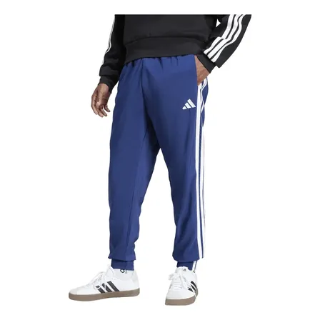 Calça Masculina Essentials Três Listras adidas Azul Lisa M