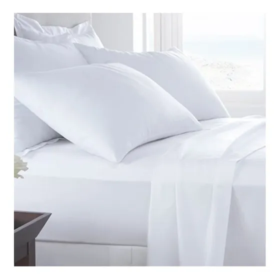 Juego De Sábanas Unicolor Para Cama Individual 