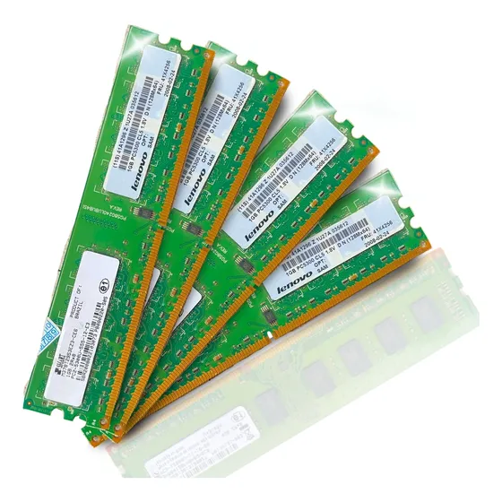Memória Ram Kit 4x1gb Ddr2 667mhz Verde Smart Pc Desktop