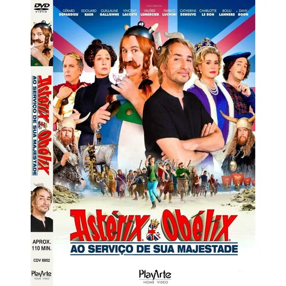 Dvd : Astérix E Obélix: Ao Serviço De Sua Majestade (2012)