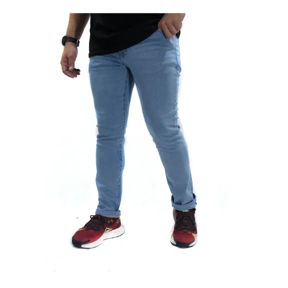 Jeans Stretch Para Caballero Azules Marca Isle