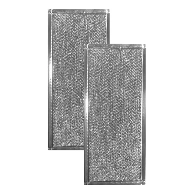 2 Filtro Aire Repuesto Fabrica Para Horno Microonda Grasa 12