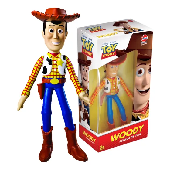 Boneco Woody Toy Story Lider Brinquedos