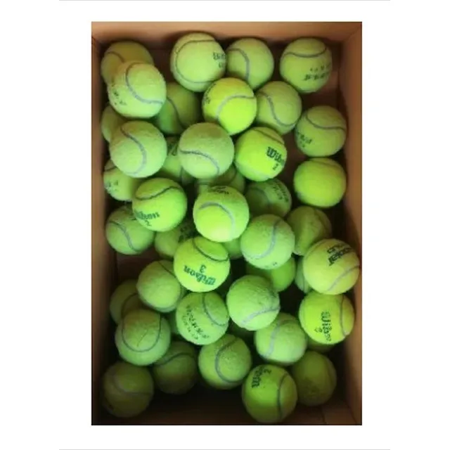 Pelotas De Tenis Usadas (3 Unidades)