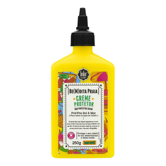 Lola Bemdita Praia Creme Protetor Pré E Pós Sol E Mar 250g Lola Bemdita Praia Creme Protetor Pré E Pós Sol E Mar 250g