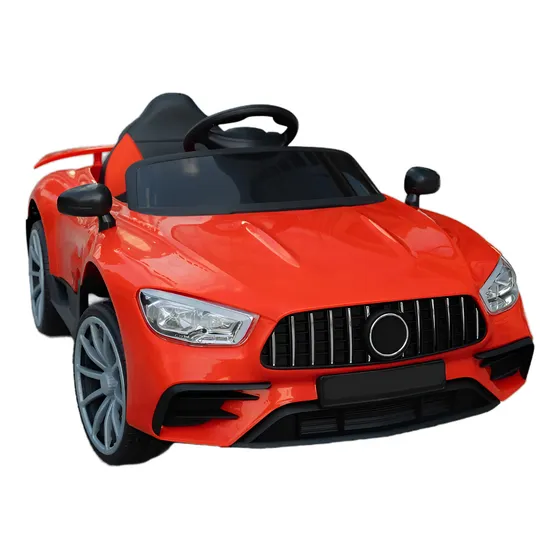 Auto A Bateria Control Luces Bmw 12v Zaki Babymovi Color Rojo