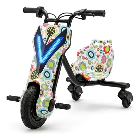 Carrinho Drift Elétrico 350w 8 Pol Até 120kg Branco