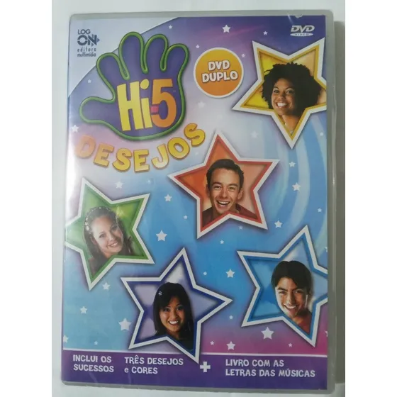 Dvd Duplo Hi5 - Desejos. 