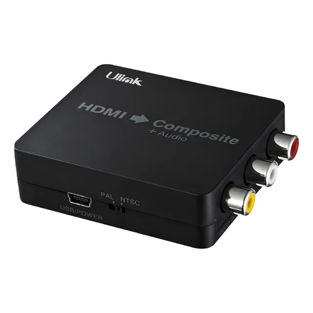 Conversor De Video Hdmi A Rca, Audio Y Video