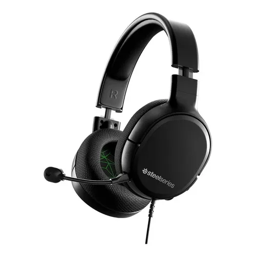 Auriculares Arctis 1 Xbox Sx Steelseries 61429 para jugadores, color negro