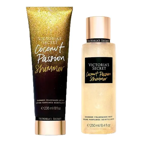 Perfume Victoria Secret Coconut Passion Shimmer Crema Y Mist
