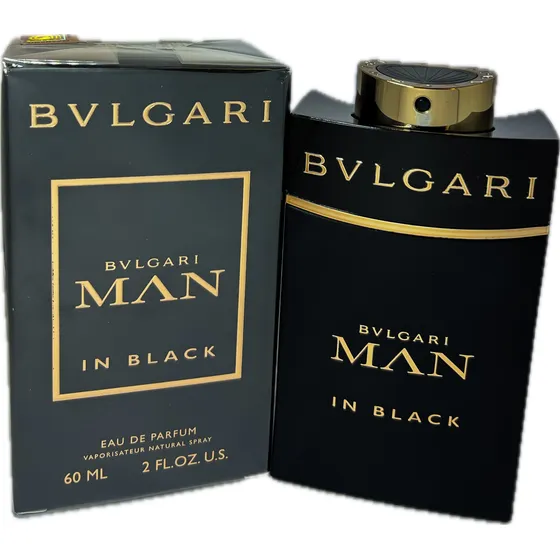  Perfume Bvlgari Man In Black Edp 60ml - Selo Adipec Original Lacrado