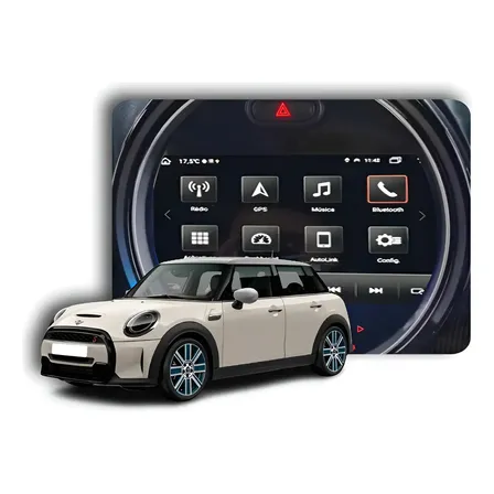 Multimídia V2 Mini Cooper 2019 2020 2021 2022 2023 2024 Oem