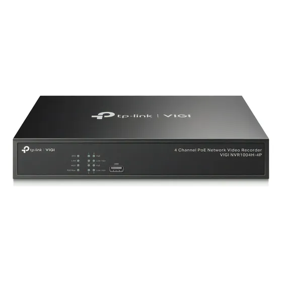 Nvr TP-Link Vigi NVR1004h Gravação de 4 canais 4k Hdmi Poe+