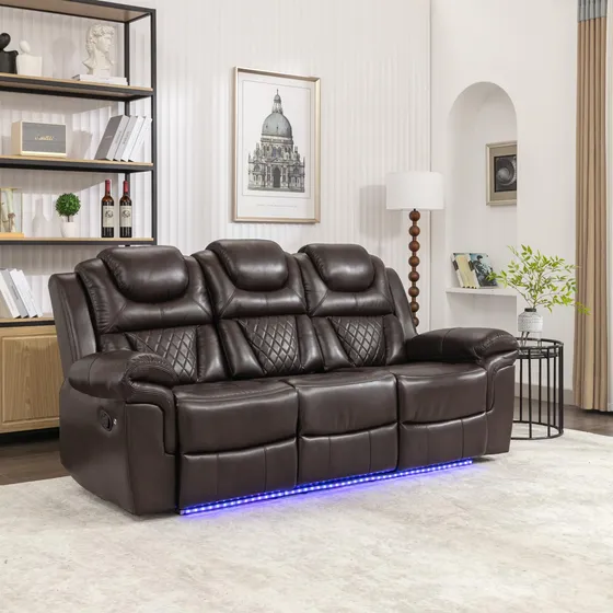 Silla Reclinable Manual Asiento Cine Casa Electrico Consola