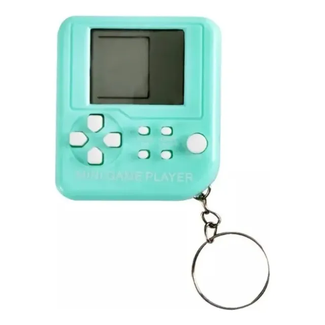 Llavero De Video Juego Tetris Onsola De Juego Mini Maquina