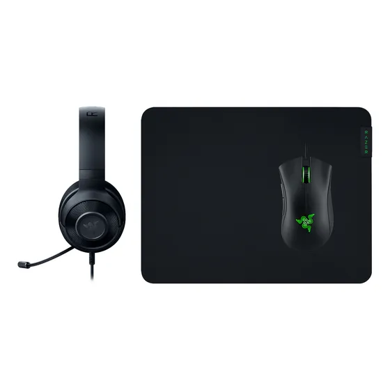 Combo Audifono Mouse Mousepad Razer Gaming 