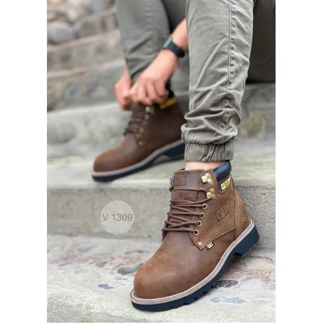 Botines Con Punta De Acero Hombre 