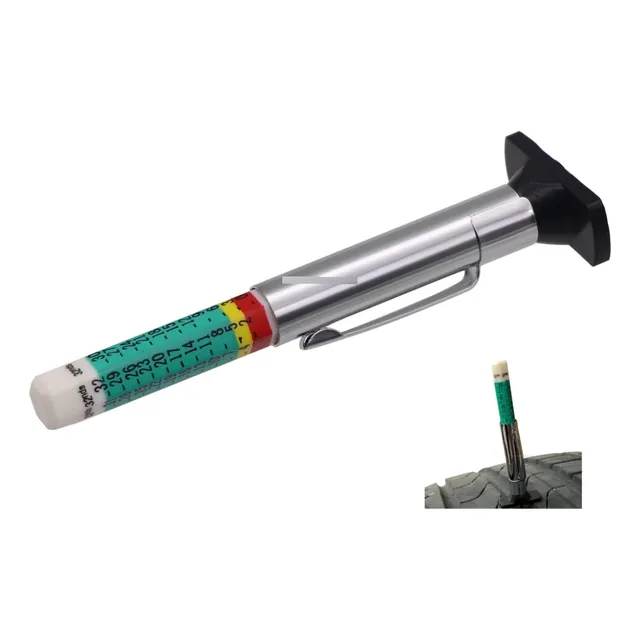 Profundimetro Calibrador De Profundidad Llanta Carro Moto Mt