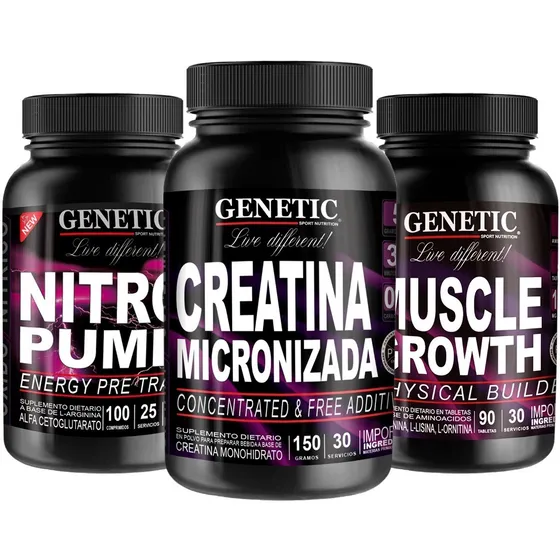 Anabol 3 Aumenta Libido Sex Arginina Aminos Creatina Genetic