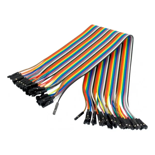 Pack 40 Cables Dupont Para Arduino Hembra Hembra 20cm