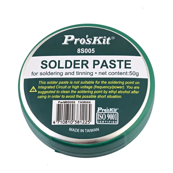 Pasta Para Soldar Estaño 50g Proskit 8s005 Sin Plomo