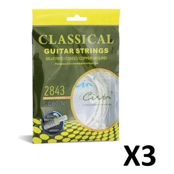 Cuerdas De Guitarra Clásica, Española O Acústica Marca Civin