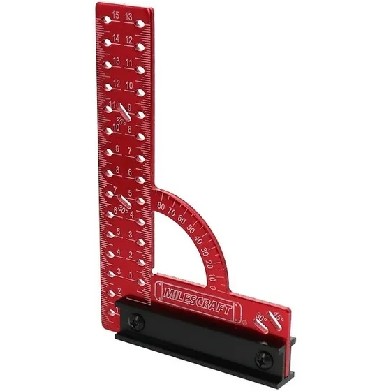 Escuadra De Precisión 150mm Carpintero Milescraft Aluminio