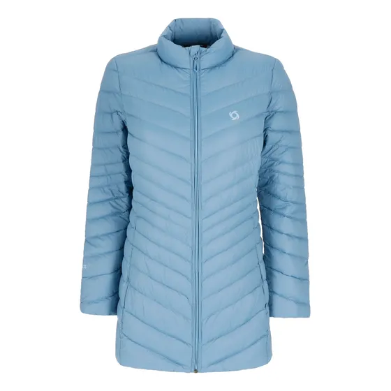 Parka Pluma Alaia Mujer Celeste Doite