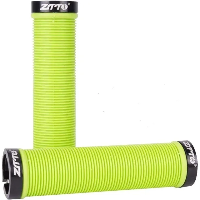 Puños De Bicicleta Ztto Ag15 Silicona C/bloqueo Lacusports