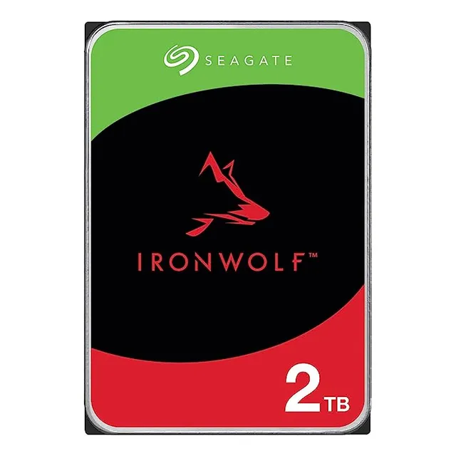 Disco Duro Interno Seagate Ironwolf 2 Tb St2000vn003 Color Gris