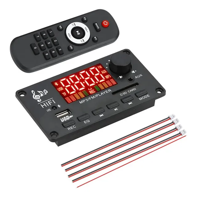 Modulo Reproductor De Audio Bluetooth Usb Sd Auxiliar 2*50w