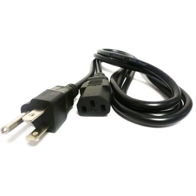 Cable Power Poder Corriente Pc Monitor Cpu Impresoras