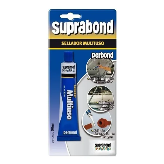 Sellador Rosca Caño De Agua Multiuso Perbond En Pomo De 50ml