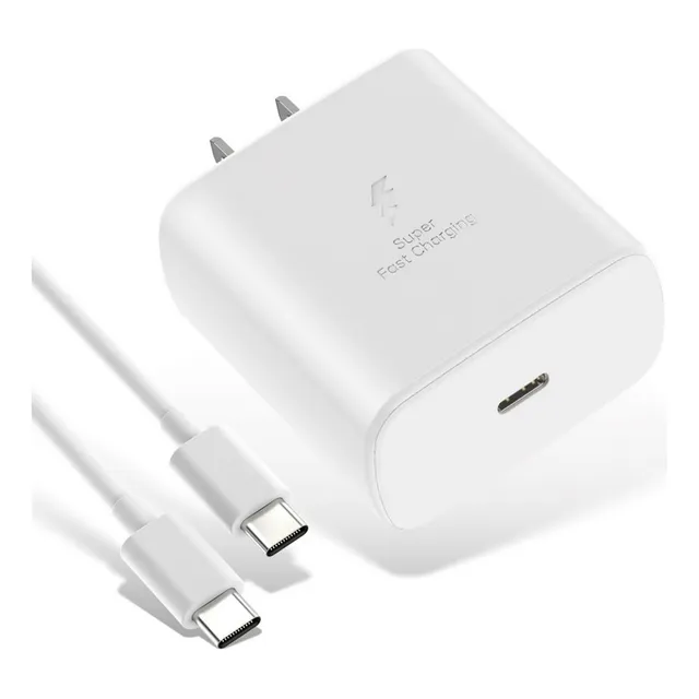 Cargador De Celular Y Laptop Usb-c Carga Sup Rápida 45w 5amp