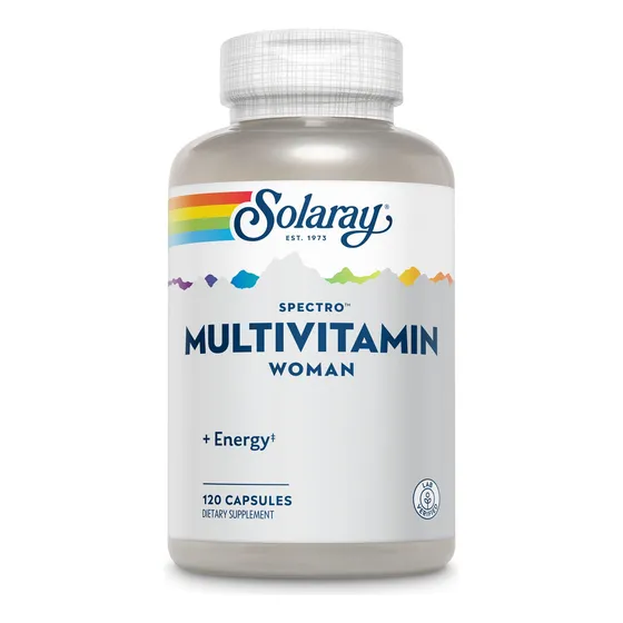Suplemento Multivitamínico Solaray Spectro 120 Comprimidos P