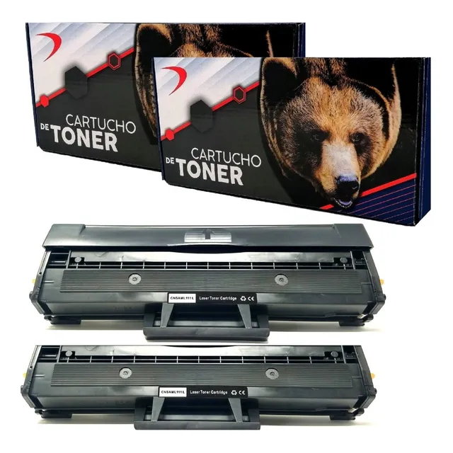 Kit 2pzs Toner Compatible Ml 111l Alto Rendimiento