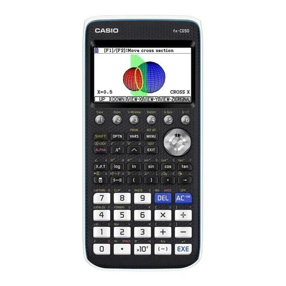 Calculadora Casio Escolar Graficadora Fx-cg50 Casio Centro