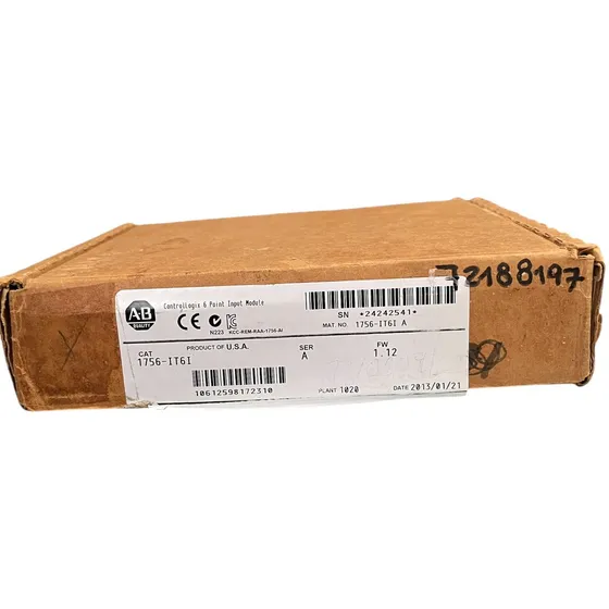Allen Bradley Módulo Termopar 1756-it6i Plc Controllogix