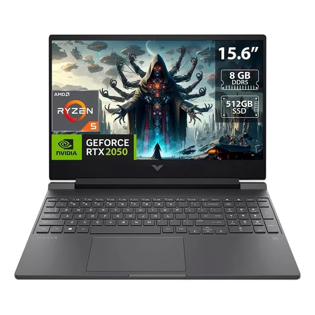 Laptop Gaming Hp Victus 15.6  Ryzen 5 8gb 512gb Ssd