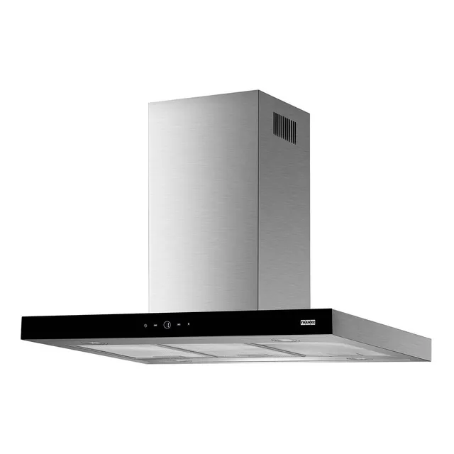 Coifa De Ilha Franke Linea Touch 90cm 220v Teto Para Cozinha Cor Prateado
