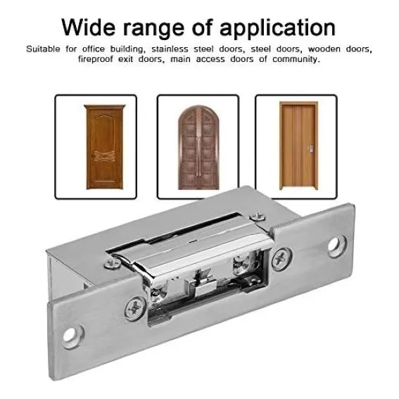 Cerradura Electrica Para Puertas Madera O Metal De Interior 