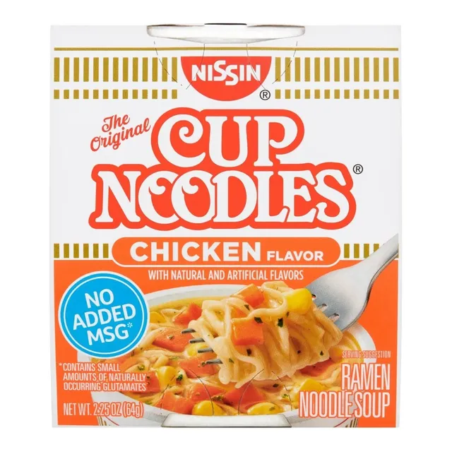 Sopa De Fideos Nissin Tallarines Pollo Cup Noodles Original