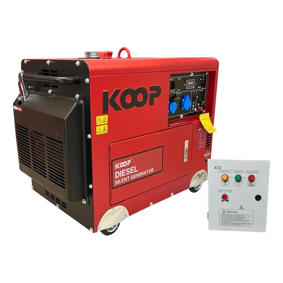 Generador Diesel Insonoro, 5000w Ats Tablero De Transferencia Sello Sec